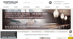 Desktop Screenshot of emporium-mobili.de